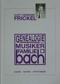 Vorderes Coverbild Genealogie der Musikerfamilie Bach
