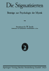 Vorderes Coverbild Die Stigmatisierten