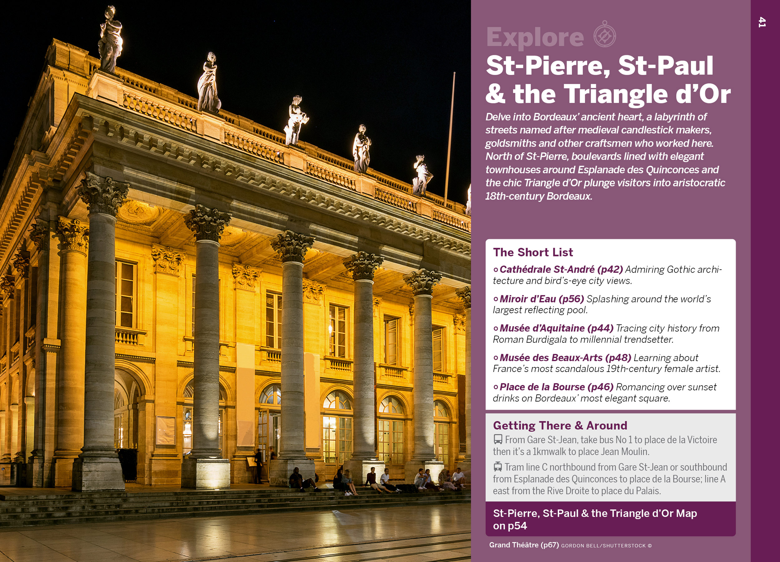 Beispielinhalt (Bild) Lonely Planet Pocket Bordeaux
