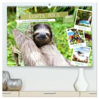 Vorderes Coverbild Costa Rica - Land zwischen Karibik und Pazifik (hochwertiger Premium Wandkalender 2025 DIN A2 quer), Kunstdruck in Hochglanz