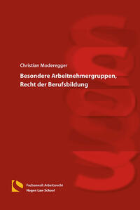 Vorderes Coverbild Besondere Arbeitnehmergruppen, Recht der Berufsbildung