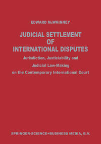 Vorderes Coverbild Judicial Settlement of International Disputes