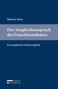 Vorderes Coverbild Der Ausgleichsanspruch des Franchisenehmers