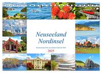 Vorderes Coverbild Neuseeland Nordinsel - faszinierende Orte am anderen Ende der Welt (Tischkalender 2025 DIN A5 quer), CALVENDO Monatskalender