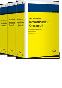Vorderes Coverbild IWB-Textsammlung - Internationales Steuerrecht ohne Fortsetzungsbezug