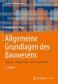 Vorderes Coverbild Allgemeine Grundlagen des Bauwesens