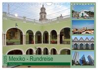 Vorderes Coverbild Mexiko - Rundreise (Wandkalender 2025 DIN A4 quer), CALVENDO Monatskalender