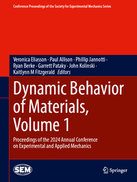 Vorderes Coverbild Dynamic Behavior of Materials, Volume 1