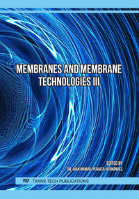 Vorderes Coverbild Membranes and Membrane Technologies III