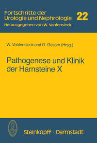 Vorderes Coverbild Pathogenese und Klinik der Harnsteine X