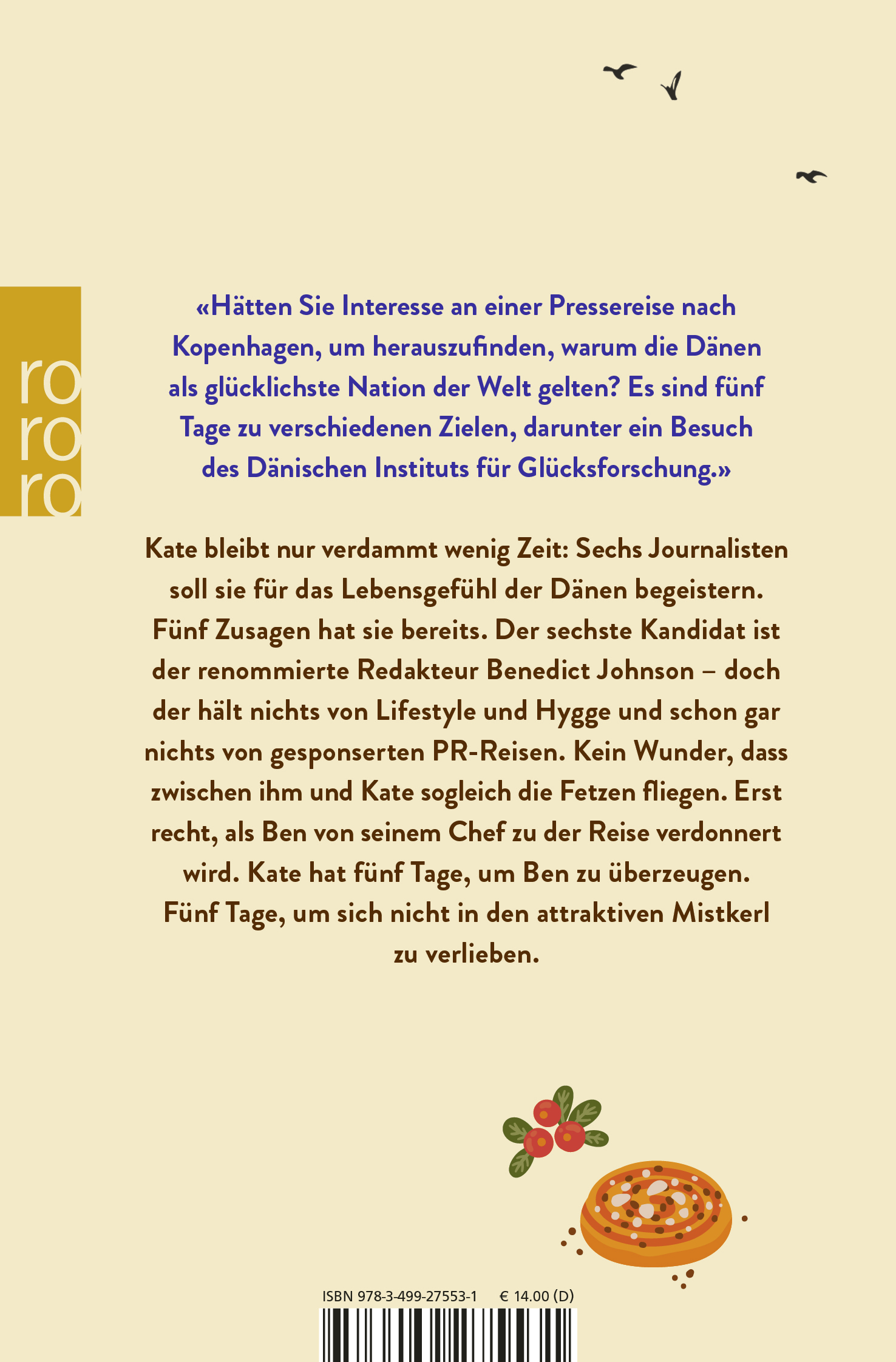 Rückseitencover Das kleine Café in Kopenhagen