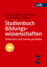 Vorderes Coverbild Studienbuch Bildungswissenschaften 2