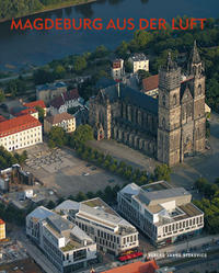 Vorderes Coverbild Magdeburg aus der Luft