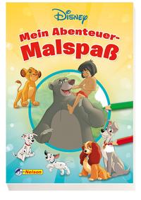 Vorderes Coverbild Disney Klassiker: Mein Abenteuer-Malspaß