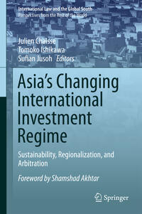 Vorderes Coverbild Asia's Changing International Investment Regime