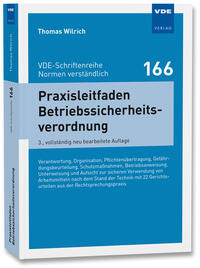 Vorderes Coverbild Praxisleitfaden Betriebssicherheitsverordnung