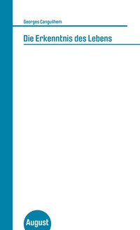 Vorderes Coverbild Die Erkenntnis des Lebens