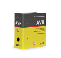 Vorderes Coverbild Richtlinien für Arbeitsverträge in den Einrichtungen des Deutschen Caritasverbandes (AVR)