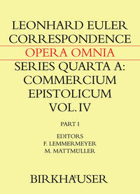 Vorderes Coverbild Correspondence of Leonhard Euler with Christian Goldbach