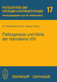 Vorderes Coverbild Pathogenese und Klinik der Harnsteine VIII