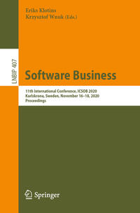 Vorderes Coverbild Software Business