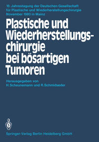 Vorderes Coverbild Plastische und Wiederherstellungschirurgie bei bösartigen Tumoren