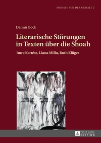 Vorderes Coverbild Literarische Störungen in Texten über die Shoah