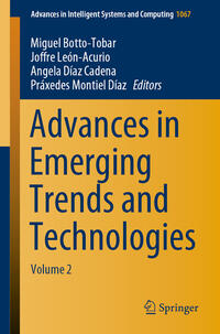 Vorderes Coverbild Advances in Emerging Trends and Technologies