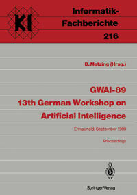 Vorderes Coverbild GWAI-89 13th German Workshop on Artificial Intelligence