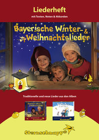 Vorderes Coverbild Liederheft Bayerische Winter- und Weihnachtslieder