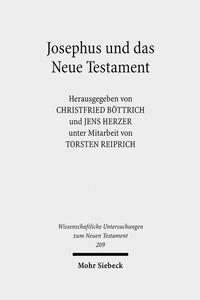 Vorderes Coverbild Josephus und das Neue Testament