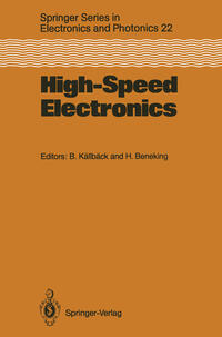 Vorderes Coverbild High-Speed Electronics