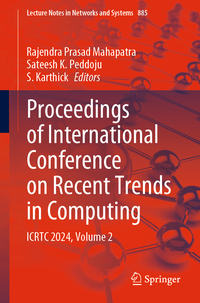 Vorderes Coverbild Proceedings of International Conference on Recent Trends in Computing