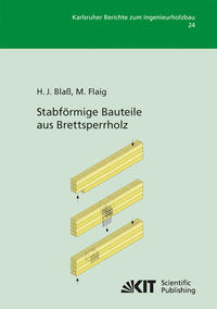 Vorderes Coverbild Stabförmige Bauteile aus Brettsperrholz