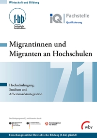 Vorderes Coverbild Migrantinnen und Migranten an Hochschulen