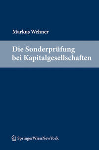 Vorderes Coverbild Die Sonderprüfung bei Kapitalgesellschaften