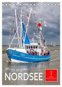Vorderes Coverbild Meine geliebte Nordsee (Tischkalender 2025 DIN A5 hoch), CALVENDO Monatskalender
