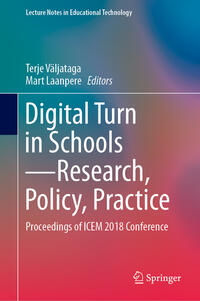 Vorderes Coverbild Digital Turn in Schools—Research, Policy, Practice