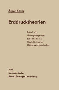 Vorderes Coverbild Erddrucktheorien