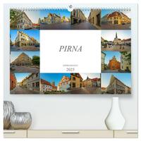 Vorderes Coverbild Pirna Impressionen (hochwertiger Premium Wandkalender 2025 DIN A2 quer), Kunstdruck in Hochglanz