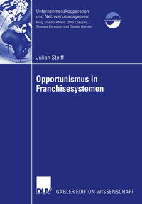 Vorderes Coverbild Opportunismus in Franchisesystemen