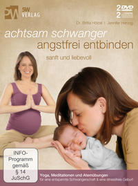 Vorderes Coverbild Achtsam schwanger, angstfrei entbinden