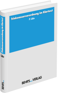 Vorderes Coverbild Trinkwasserverordnung im Klartext