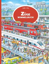 Vorderes Coverbild Züge Wimmelbuch Pocket