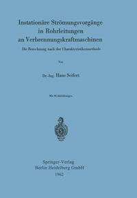 Vorderes Coverbild Instationäre Strömungsvorgänge in Rohrleitungen an Verbrennungskraftmaschinen