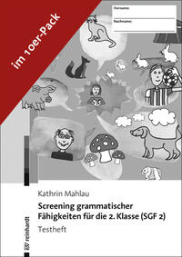 Vorderes Coverbild Screening grammatischer Fähigkeiten für die 2. Klasse (SGF 2)