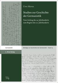 Vorderes Coverbild Studien zur Geschichte der Germanistik