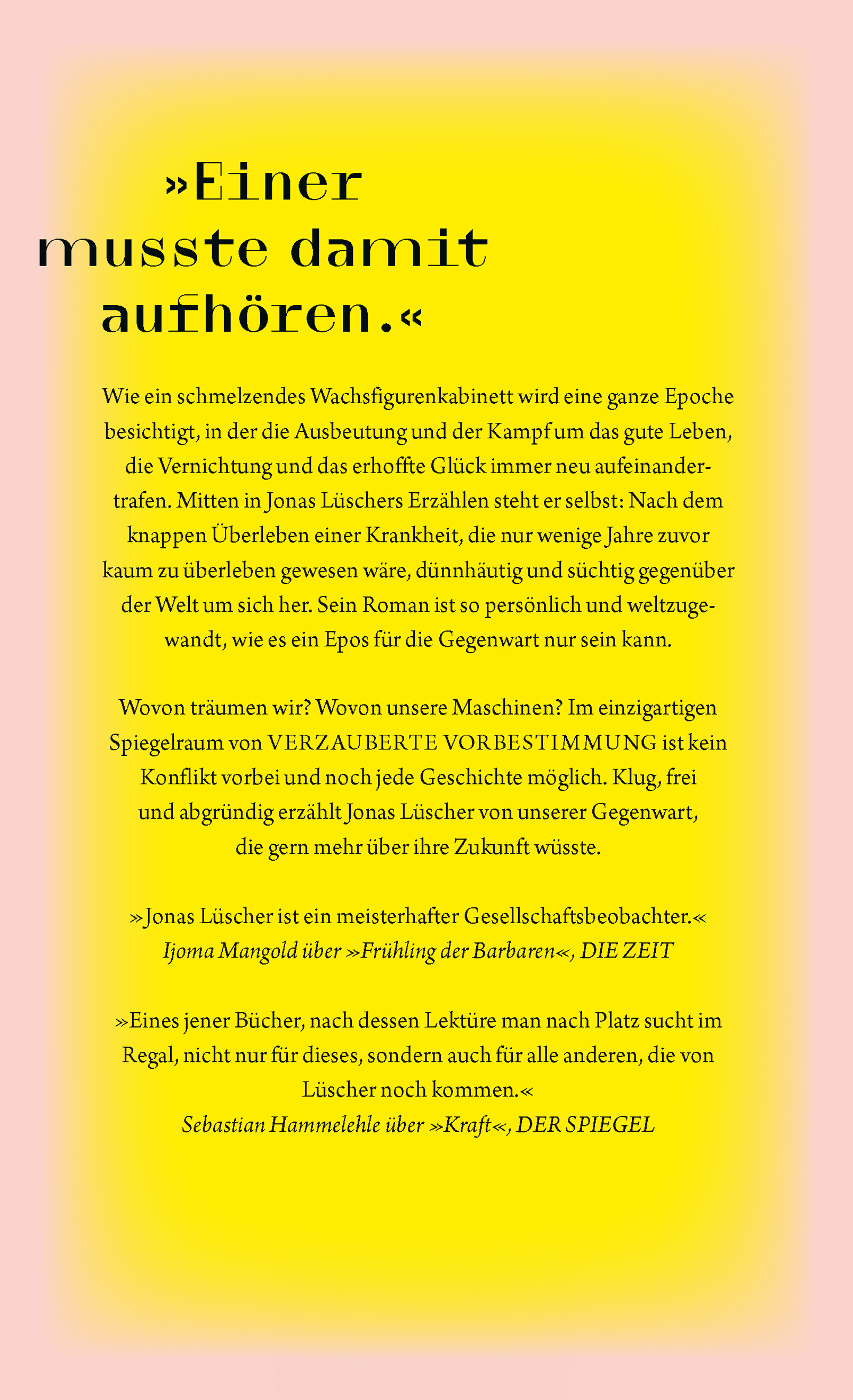 Beispielinhalt (Bild) Verzauberte Vorbestimmung