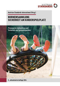 Vorderes Coverbild Normensammlung Sicherheit am Kinderspielplatz