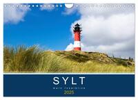 Vorderes Coverbild Sylt mein Inselblick (Wandkalender 2025 DIN A4 quer), CALVENDO Monatskalender